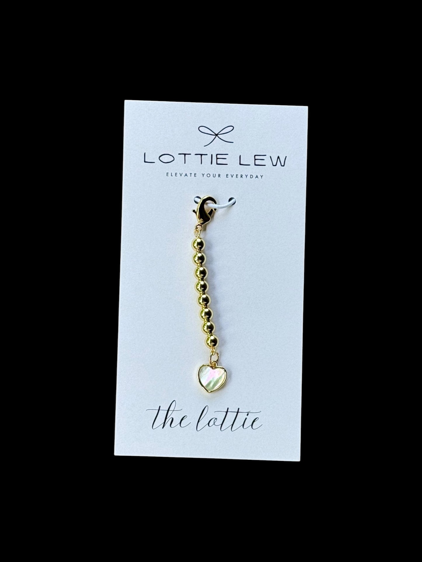 The Sweetheart [Mother-of-Pearl Heart Charm]